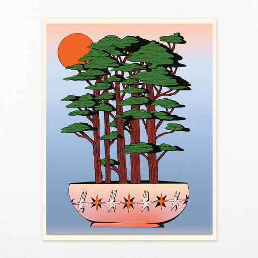 Forest Soup Bowl - Print