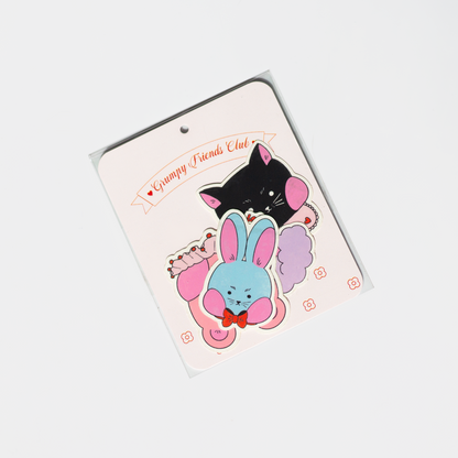 Grumpy Friends Sticker Pack