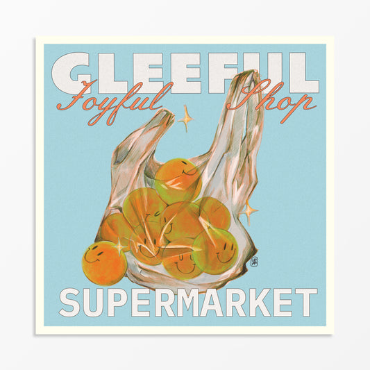 Gleeful Supermarket - Print